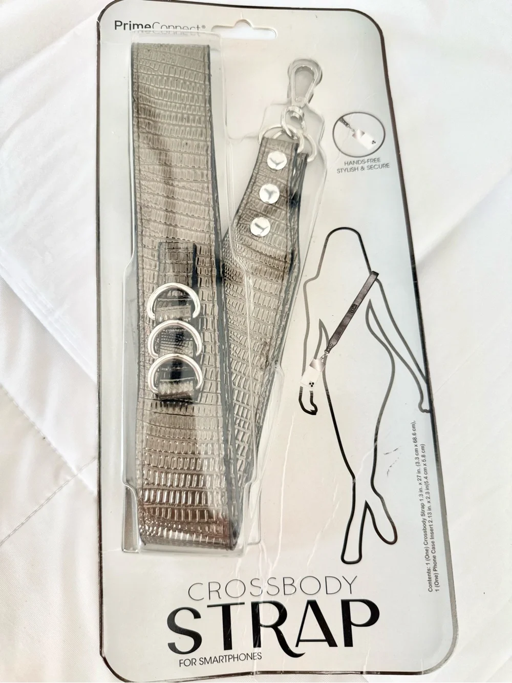 5 for $25!! PrimeConnect Smartphone Crossbody Strap Handsfree Style Security